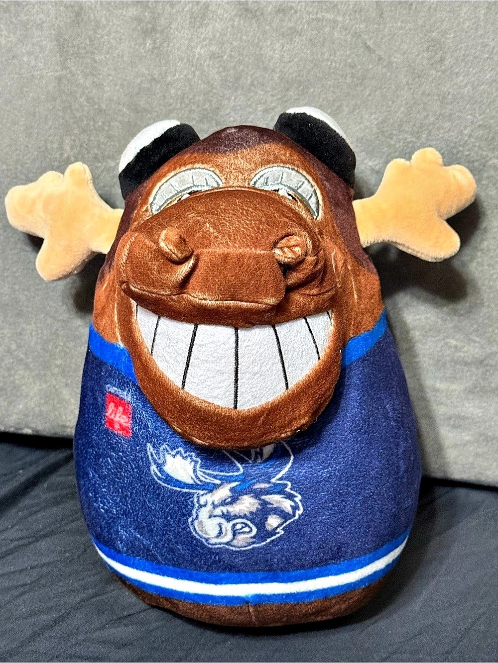 Winnipeg Jets Mick E. Moose NHL Mascot Plush Hockey Jersey